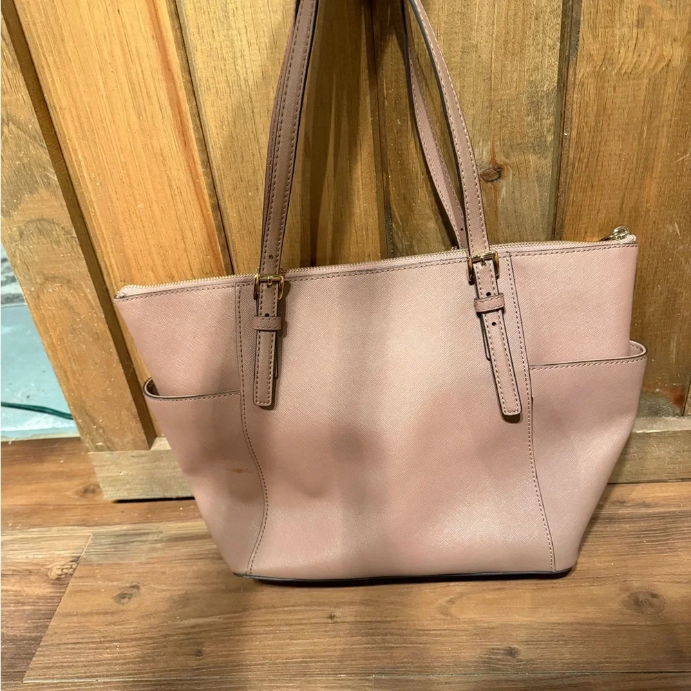 Michael Kors Blush Pink Tote - Picture 2 of 4